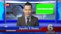 create a breaking news video with asian news anchor