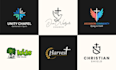 create a lively and stunning church logo design