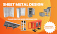 do sheet metal design and dxf for laser in solidworks