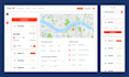 design modern UX UI saas website and app interface in figma