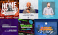 design church flyer within 24hrs