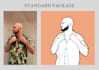 turn your photo into avatar illustration on procreate