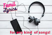 write lyrics for your tamil songs