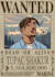 make your picture into one piece anime wanted poster