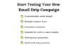write a converting email series to drive sales, a drip campaign that engages