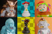 create unique nft art collection in 3d of 1k, 5k, 10k