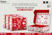 do packaging box design, product box design, mailer box, shipping box and 3d