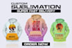 do sublimation hoodie, sweatshirt, and all over print design