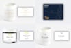 create minimalist and premium candle label and packaging designs