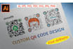 professionally generate custom qr code and barcode design