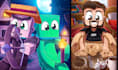 draw a cartoon minecraft profile picture