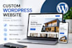 build a custom wordpress website from scratch
