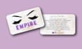 design after care instructions card