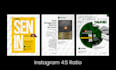 design a creative instagram post or ad