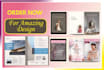 design shutting lead magnet, PDF documents, workbook, ebook