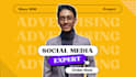 design trending eye contact social media posts and template