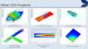 simulate engineering problems using cfd tools
