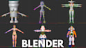 do professional 3d rigging in blender and maya