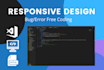 do responsive html conversion from psd, xd, figma, png, jpg