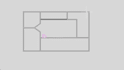 draw a 2d floor plan, house plan in autocad 2021