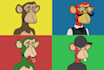 create nft character arts, illustrations for collections