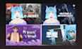 make anime or vtuber thumbnails for your content