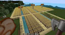 make a farm or a building in minecraft
