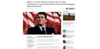 write article on politics and current affairs
