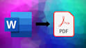 data conversion pdf to word, word to pdf