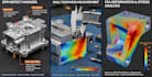 analyze aluminum casting for dfm, wall thickness and fea