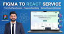 develop react js frontend website or convert figma to react