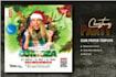 design christmas newyear greeting, post card, flyers
