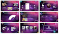 make an neon ppt template