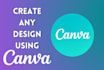 design canva instagram templates and post for your brand