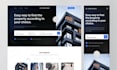 do modern figma website design and business website redesign