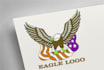 make creative interesting eagle logo with new concepts