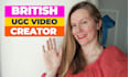 be your human uk british female ugc creator for your brand