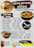 do restaurant menu design, digital menu design, menu board