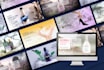design wordpress header banner, web banner