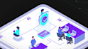 create a fully customized 3d isometric animation