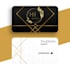 do outstanding modern minimalist business card design