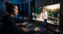 do cinematic wedding video editing