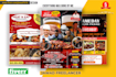 create beautiful a3 a4 a5 a6 flyers and posters design