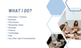 design presentations, pitch decks, canva and google slides