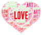 create an word cloud art for you