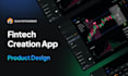 do wireframe, finance CRM, ai dashboard UI UX, figma app design