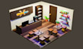 create low poly 3d game assets props and low poly 3d model