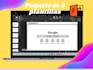 create a professional interactive  template