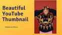 design amazing youtube thumbnail