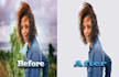 hair masking, masking hair, cut out hair, hair refine edge